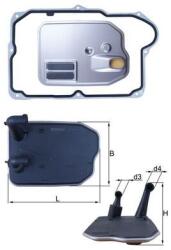 MAHLE Hydraulický filter automatickej prevodovky MAHLE HX 161D (HX 161D)
