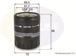 COMLINE Olejový filter COMLINE EOF125 (EOF125)