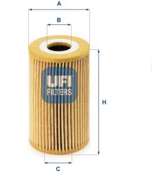 UFI Olejový filter UFI 25.008. 00 (25.008.00)