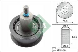 Schaeffler INA Obehová/vodiaca kladka ozubeného remeňa Schaeffler INA 532 0167 10 (532 0167 10)