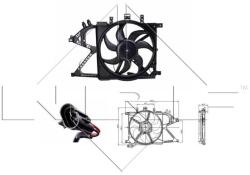 NRF Ventilátor chladenia motora NRF 47012 (47012)