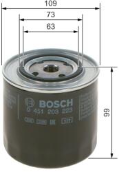 Bosch Olejový filter BOSCH 0 451 203 223 (0 451 203 223)