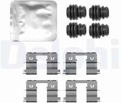 DELPHI Súprava príslušenstva, obloženie kotúčovej brzdy DELPHI LX0789 (LX0789)