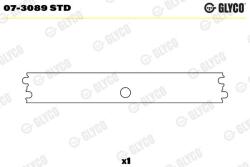 GLYCO Puzdro vahadla ventilu GLYCO 07-3089 STD (07-3089 STD)