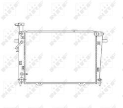 NRF Chladič motora NRF 53496 (53496)