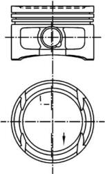 Kolbenschmidt Piest KOLBENSCHMIDT 99562600 (99562600)