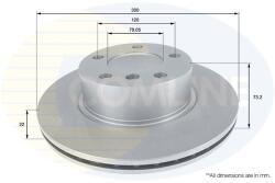 COMLINE Brzdový kotúč COMLINE - centralcar - 20 165 Ft