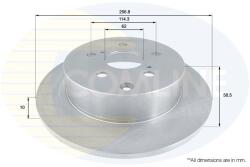 COMLINE Brzdový kotúč COMLINE - centralcar - 14 450 Ft