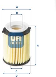 UFI Olejový filter UFI 25.178. 00 (25.178.00)