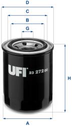 UFI Olejový filter UFI 23.272. 00 (23.272.00)
