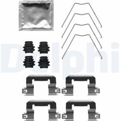 DELPHI Súprava príslušenstva, obloženie kotúčovej brzdy DELPHI LX0711 (LX0711)