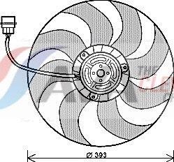 AVA Clever Choice Ventilátor chladenia motora AVA Clever Choice VN7526 (VN7526)
