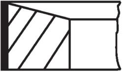 MAHLE Sada piestnych krúżkov MAHLE 011 RS 00108 0N0 (011 RS 00108 0N0)