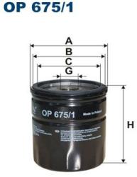 FILTRON Olejový filter FILTRON OP 675/1 (OP 675/1)
