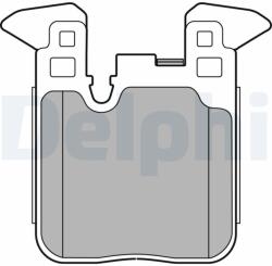 DELPHI Sada brzdových platničiek kotúčovej brzdy DELPHI LP2660 (LP2660)