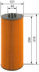 Bosch Olejový filter BOSCH 1 457 429 128 (1 457 429 128)