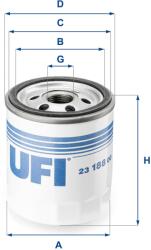 UFI Olejový filter UFI 23.188. 00 (23.188.00)