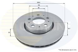 COMLINE Brzdový kotúč COMLINE ADC1907V (ADC1907V)
