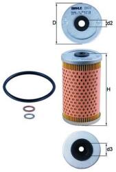 KNECHT Olejový filter KNECHT OX 33D (OX 33D)