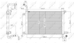 NRF Chladič motora NRF 50144 (50144)