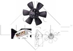 NRF Ventilátor chladenia motora NRF 47391 (47391)