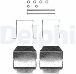 DELPHI Súprava príslušenstva, obloženie kotúčovej brzdy DELPHI LX0338 (LX0338)
