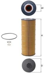 MAHLE Olejový filter MAHLE OX 168D (OX 168D)