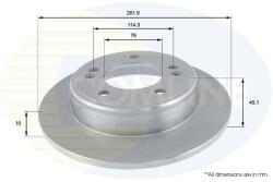 COMLINE Brzdový kotúč COMLINE ADC2415 (ADC2415)