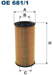 FILTRON Hydraulický filter automatickej prevodovky FILTRON OE 681/1 (OE 681/1)