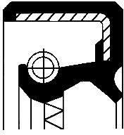 CORTECO Tesniaci krúżok kľukového hriadeľa CORTECO 19035205B (19035205B)