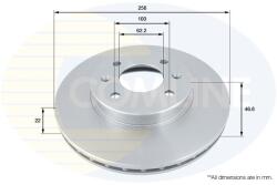 COMLINE Brzdový kotúč COMLINE ADC1077V (ADC1077V)