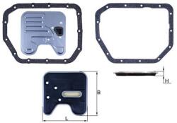 MAHLE Hydraulický filter automatickej prevodovky MAHLE HX 246D (HX 246D)