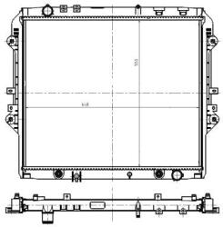 NRF Chladič motora NRF 550032 (550032)