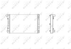 NRF Chladič motora NRF 53665 (53665)