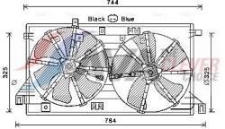 AVA Clever Choice Ventilátor chladenia motora AVA Clever Choice MZ7550 (MZ7550)