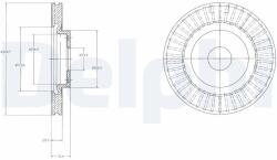 DELPHI Tarcza Ham. Przod (bg4214)