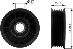 GATES Vratná/vodiaca kladka rebrovaného klinového remeňa GATES T38009 (T38009)
