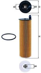 MAHLE Filtr Oleju Mb (ox 823/6d)