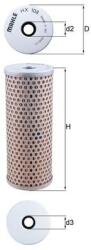 MAHLE Hydraulický filter riadenia MAHLE HX 108 (HX 108)