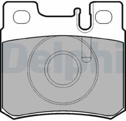 DELPHI Sada brzdových platničiek kotúčovej brzdy DELPHI LP946 (LP946)