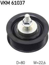 SKF Vratná/vodiaca kladka rebrovaného klinového remeňa SKF VKM 61037 (VKM 61037)