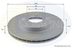 COMLINE Brzdový kotúč COMLINE ADC1505V (ADC1505V)