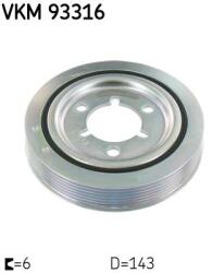SKF Remenica kľukového hriadeľa SKF VKM 93316 (VKM 93316)