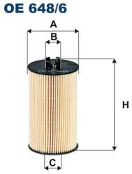FILTRON Olejový filter FILTRON OE 648/6 (OE 648/6)