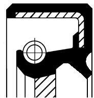 CORTECO Tesniaci krúżok kľukového hriadeľa CORTECO 12010700B (12010700B)