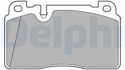 DELPHI Sada brzdových platničiek kotúčovej brzdy DELPHI LP3677 (LP3677)
