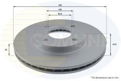 COMLINE Brzdový kotúč COMLINE ADC1206V (ADC1206V)