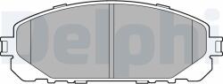 DELPHI Sada brzdových platničiek kotúčovej brzdy DELPHI LP3271 (LP3271)