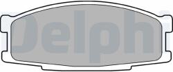 DELPHI Sada brzdových platničiek kotúčovej brzdy DELPHI LP981 (LP981)