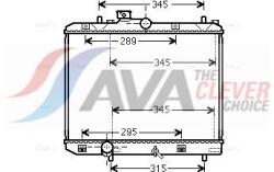 AVA Clever Choice Chladič motora AVA Clever Choice SZ2111 (SZ2111)